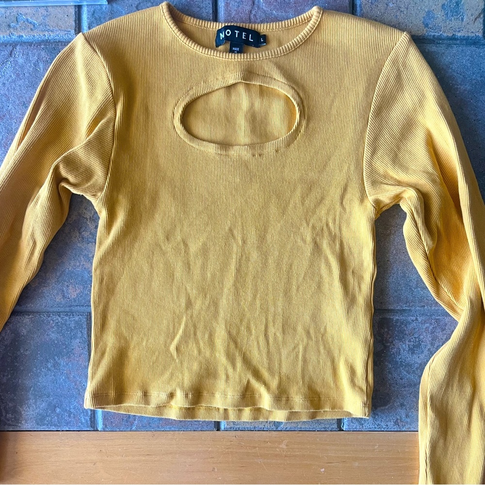 Motel Rocks BRAND NEW Crop Long Sleeve
